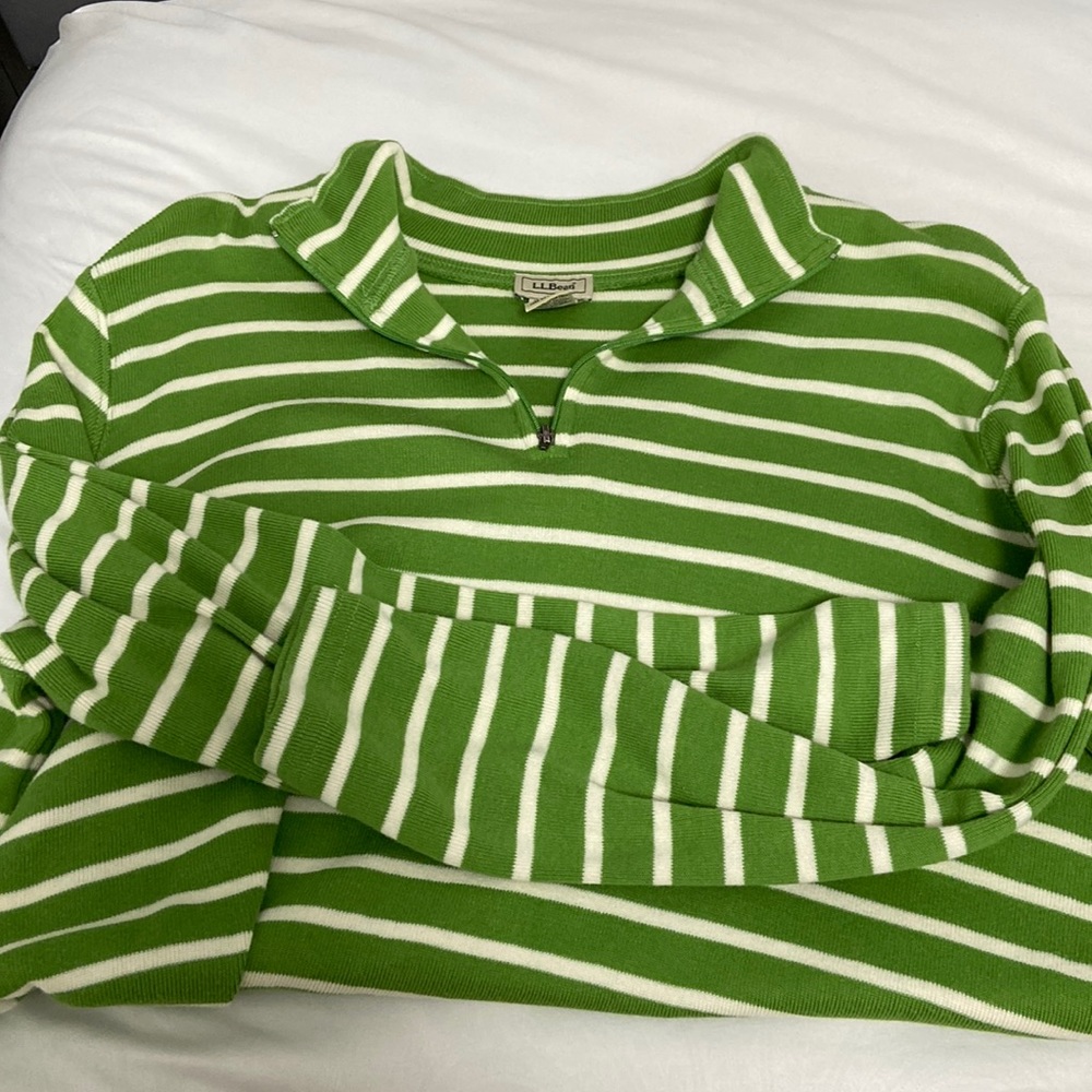 L.L Bean quarter zip.